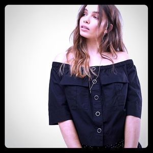 BRAND NEW!! Free people off shoulder top!